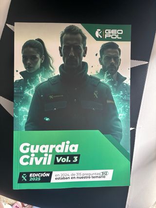 Temario completo para la oposición de GC.