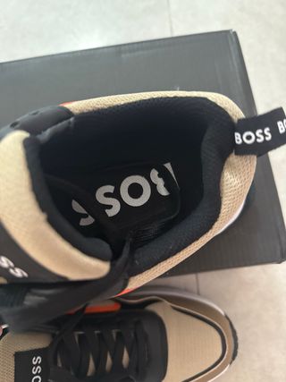 Zapatillas BOSS Beige y Marrón