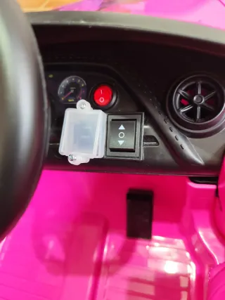 Coche Eléctrico Infantil Mercedes 12V Rosa