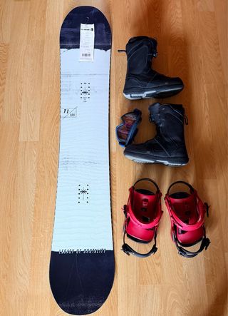 Equipo Snowboard Nitro T1 155