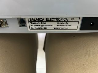 Balanza Digital Comercial