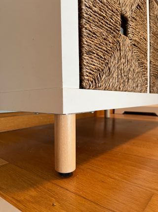 Kallax 2x2 blanco con cestas