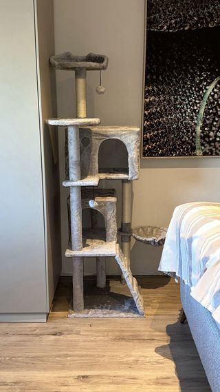 Rascador para gatos 4  plantas 1,60