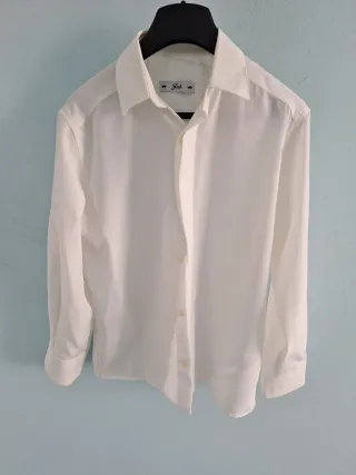 Traje Comunión Niño Blanco y Rojo