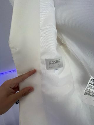 Traje de niño blanco