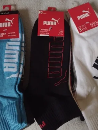 Puma 3 paia calze uomo