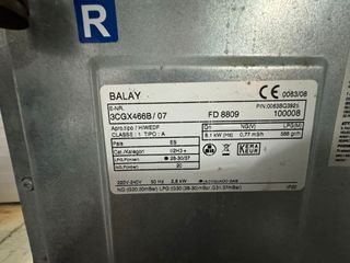 cocina balay - placa gas - horno eléctrica
