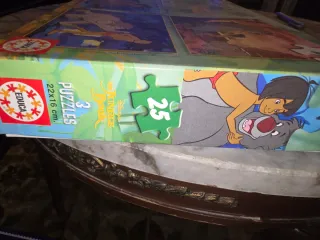 Puzzle Disney El Libro de la Selva 3 Puzzles