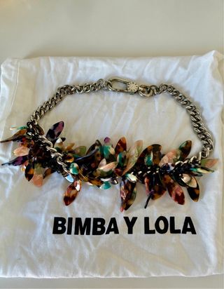 Collar Bimba y Lola Multicolor y Plateado