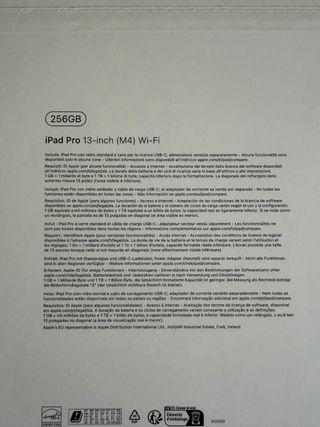 iPad Pro 13 M4 Negro/Plata