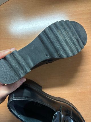 Zapatos de piel negros