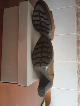 Botas Lulu Lalia Marrón y Dorado