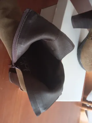 Botas Lulu Lalia Marrón y Dorado