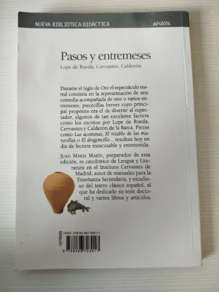 Pasos y entremeses (Spanish Edition)
