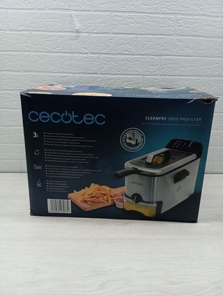 Cecotec Freidora con Depósito CleanFry 3000 ProFil