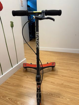 Patinete scooter 3 ruedas rojo