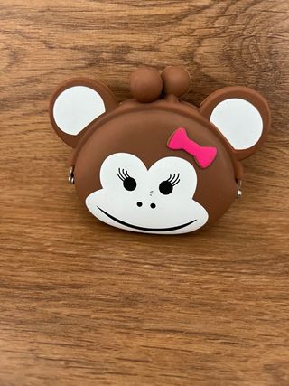 Conjunto 2 bolsos y monedero mono de regalo.