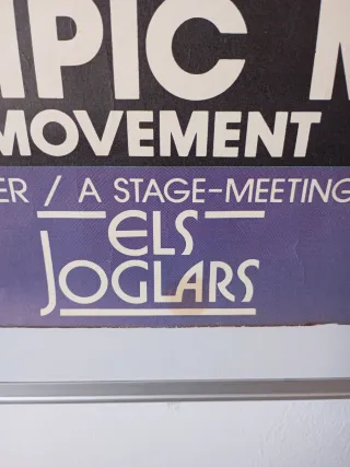 Póster Olympic Man Movement Els Joglars