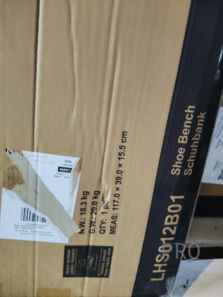 Banco Scarpiera VASAGLE - LHS012B01