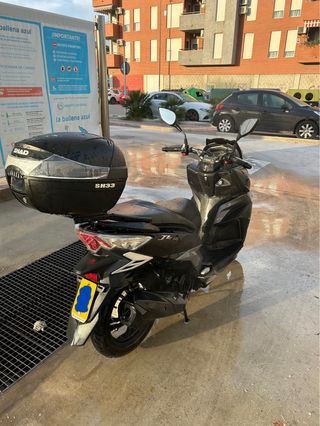 SYM JETT 14 49cc Scooter Negra