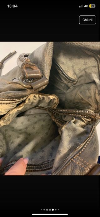 Borsa vera pelle Made in Italy