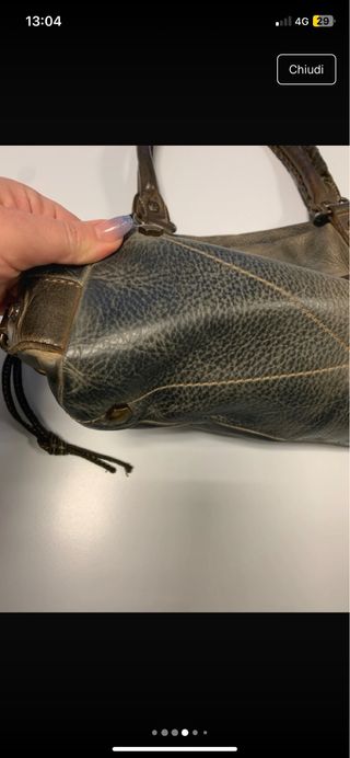 Borsa vera pelle Made in Italy