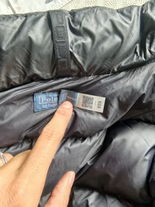 Piumino Polo Ralph Lauren nero