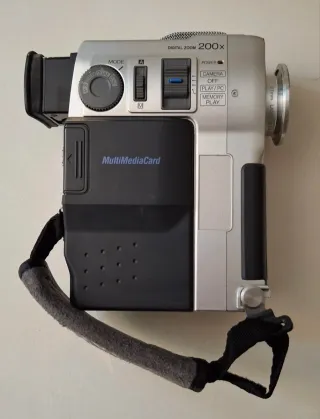 Lote JVC GR-DVX9 MiniDV c/acessórios. Não liga