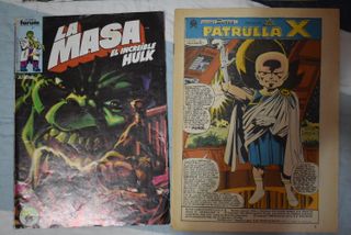 Lote 4 comics Marvel Forum Spiderman La Masa X men