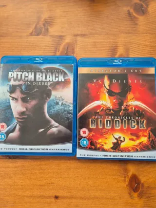 Blu-ray Pitch Black y Las Crónicas de Riddick