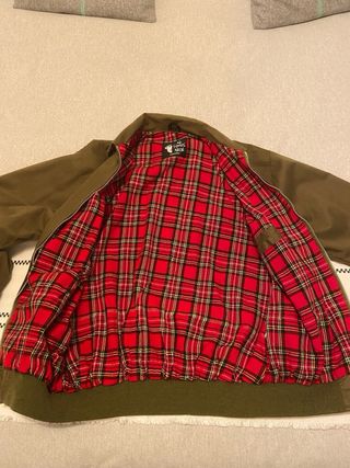 Chaqueta Harrington 198 Verde Talla L