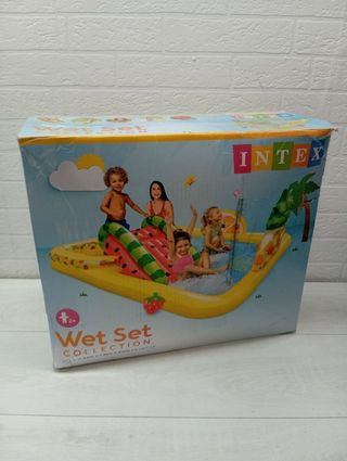 Piscina Intex infantil con tobogán