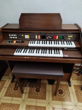 Órgano Hohner Symphonie 80 Doble Teclado