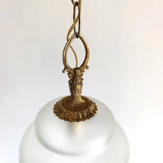 Lámpara bronce años 70