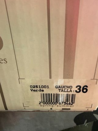 Zapatos Fosco color pistacho Talla 36