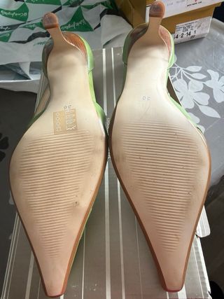 Zapatos Fosco color pistacho Talla 36