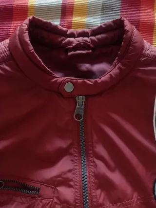 Chaqueta Bomber Naranja óxido Talla L