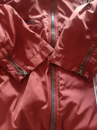Chaqueta Bomber Naranja óxido Talla L