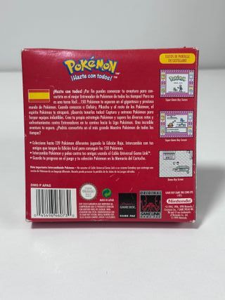 Pokemon Rojo Game Boy Edición Roja
