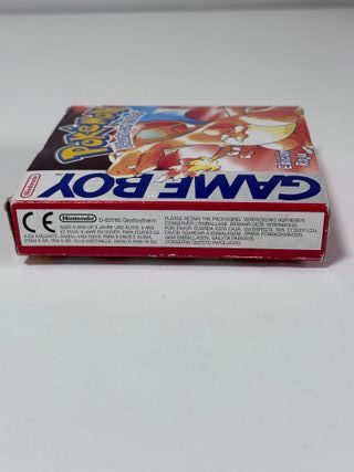 Pokemon Rojo Game Boy Edición Roja