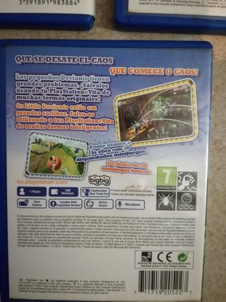 Jogos PS Vita J-Stars, Invizimals, Little Deviants