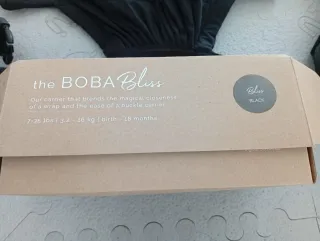 Portabebés Boba Bliss Negro