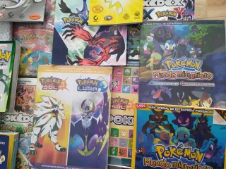 Lote Completo 34 Guías y Manuales Pokémon