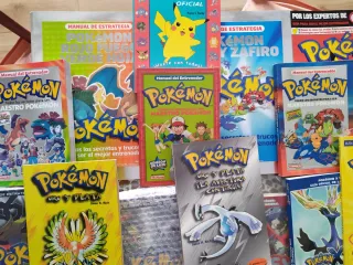 Lote Completo 34 Guías y Manuales Pokémon