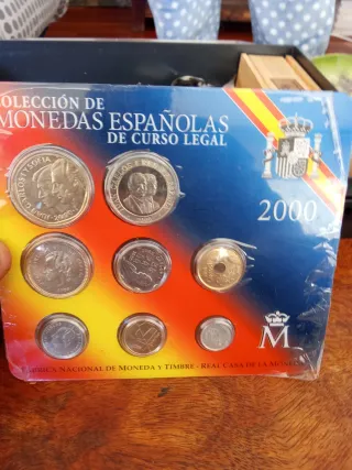 Monedas antiguas Juan Carlos I i francisco franco