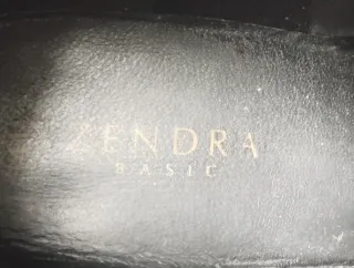 Botines Zendra Talla 41 Negros