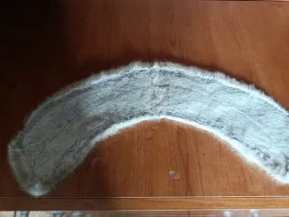 Collo di pelliccia marrone