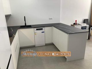 Montador de cocinas  Montaje cocina ENCIMERA a med