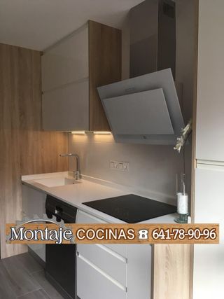 Montador de cocinas  Montaje cocina ENCIMERA a med