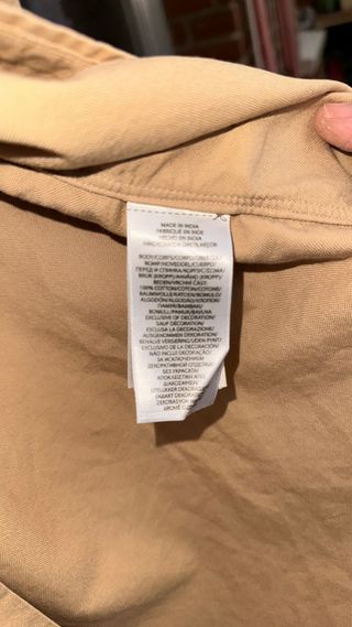 Camisa Polo Ralph Lauren Beige Slim Fit